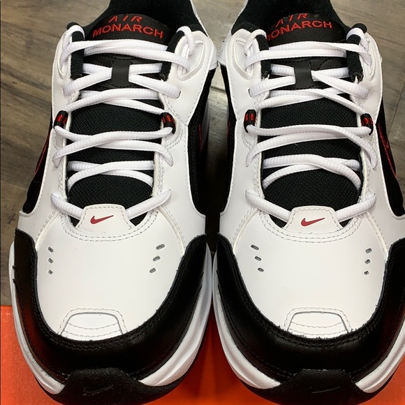 NIKE AIR MONARCH IV (4E) white/black Men’s - Picture 11 of 16